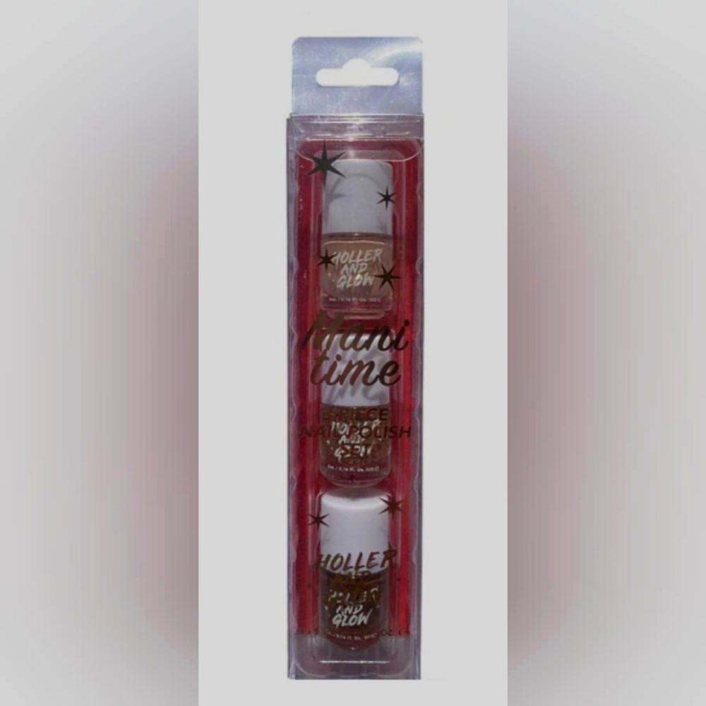 New Holler and Glow Mini Mani Nail Polish - 3pcIts mani time! A miniature trio